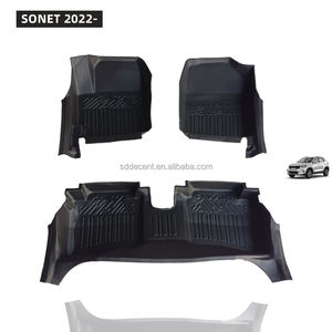 Tapis de sol de voiture en TPE avec matériau écologique, durable et imperméable pour Kia Sonet <span class=keywords><strong>2022</strong></span>, facile à nettoyer, nouveau produit - Product Image 1