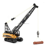 1/14 15CH RC grue à tour 2.4G alliage Construction grue camion 1572 RC véhicule d'ingénierie