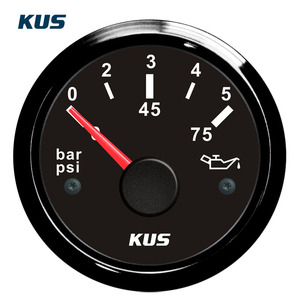 औद्योगिक दबाव गेज तेल भरा हुआ, हाइड्रोलिक प्रणालियों के लिए सूचक डायल - Product Image 1