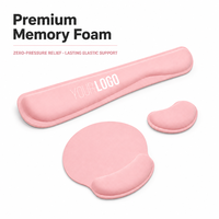 Repose-poignets en caoutchouc pour clavier de jeu, taille personnalisée, protection contre les radiations, impression par sublimation, design pour le bureau et la maison