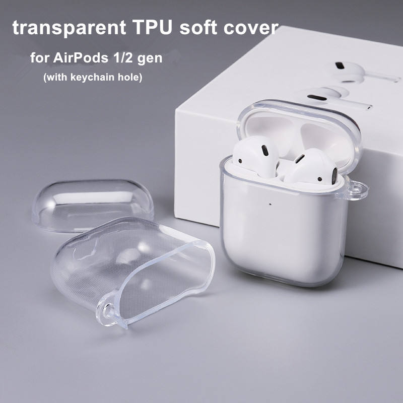 Gen 1 &amp; 2 TPU transparent avec trou pour porte-clés