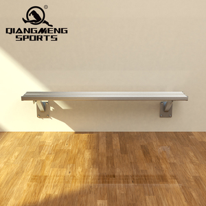 Banc de jeu mural en aluminium de 6 pi pour vestiaires, piscines, installations sportives, entrées d'immeubles et parcs - Product Image 5