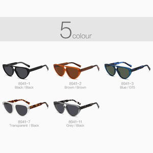 2025 nouvelle mode acétate cadres lunettes de soleil polarisées logo personnalisé lunettes de soleil haute qualité unisexe triangulaire cadre lunettes de soleil - Product Image 1