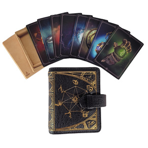 Cartas de Juego Personalizadas con Impresión Offset, Negras con Lámina Dorada y Tarjetas de Artículos Mágicos - Product Image 2