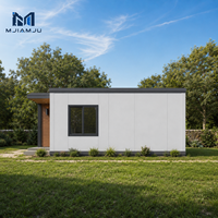 Expédition immédiate : Maison préfabriquée mobile 20 pieds 40 pieds, 2, 3, 4 ou 5 chambres, maison conteneur pliable et extensible, villa de luxe préfabriquée USA