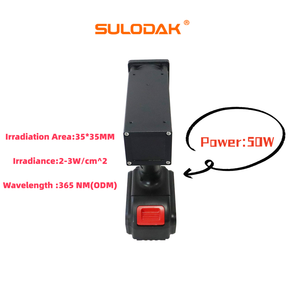 Портативная УФ-лампа 50 Вт, 35*35 мм для проверки автомобильной краски, детектор ультрафиолетового света, профессиональное УФ-измерительное устройство - Product Image 3