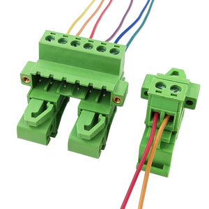 Connecteur de borne sans soudure à montage sur <span class=keywords><strong>rail</strong></span> <span class=keywords><strong>DIN</strong></span>, pas de 5,08 mm, avec bride pour <span class=keywords><strong>rail</strong></span> <span class=keywords><strong>DIN</strong></span> de 35 mm, connexion sans outil - Product Image 3