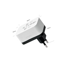 Universel à L'UE 2 USB converterwith double USB 5V1A de charge pour téléphone portable voyage multifonction prise d'extension adaptateur