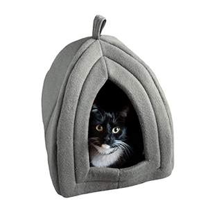 Material personalizado acogedor cálido gato cama casa gato casa lavable mascota suave cueva Perrera Perros cómodo perro nido refugio perrera - Product Image 4