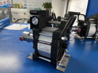 Bomba de Prueba Hidrostática única neumática SHINEEAST 80bar relación máxima de 10:1 para prueba de presión de agua Venta Directa