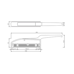 Loquet <span class=keywords><strong>de</strong></span> poignée Longhey en alliage <span class=keywords><strong>de</strong></span> zinc magnétique puissant avec placage miroir, haute qualité, pour congélateur, usage domestique et hôtelier, nouveau modèle industriel - Product Image 4
