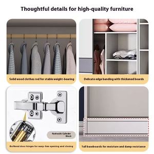 Moderno nuovo <span class=keywords><strong>armadio</strong></span> <span class=keywords><strong>per</strong></span> bambini <span class=keywords><strong>armadio</strong></span> di stoccaggio economico porta scorrevole <span class=keywords><strong>per</strong></span> piccoli appartamenti famiglie <span class=keywords><strong>per</strong></span> camere da letto noleggio - Product Image 4