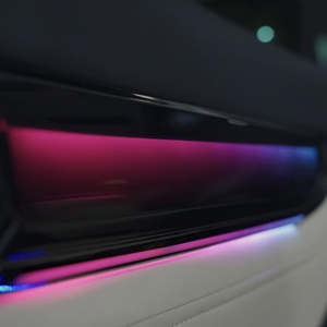 Kit d'éclairage d'ambiance sans fil pour voiture RHD, contrôlé par application, 12V RGBIC, mode de poursuite dynamique Dream Color pour la conduite de nuit - Product Image 3