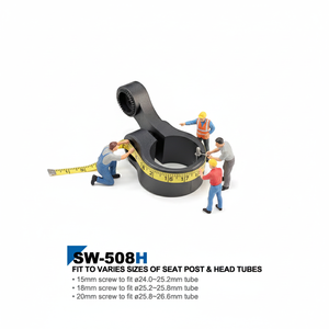 Soporte Ajustable para Reflector de Bicicleta Sunnywheel SW508H, Universal para Bicicletas de Carretera, MTB, Ciudad y Eléctricas, Fácil Instalación - Product Image 3