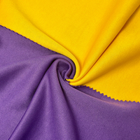 Rouleau de tissu polyester coton 300 g/m² Tricot 50 coton 50 polyester Interlock tissu piqué nid d'abeille pour polo