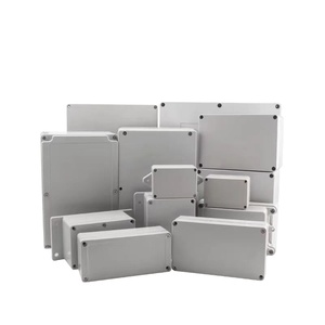 กล่องรวมสายไฟกันน้ำ IP65ABS แบบขายส่ง กล่องพลาสติกสำหรับอุปกรณ์อิเล็กทรอนิกส์ภายนอกอาคาร แบบเจาะรู หลายขนาด ของแท้ใหม่ - Product Image 1
