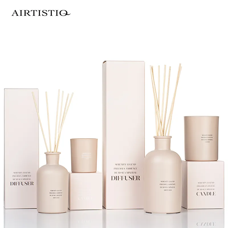 OEM ODM Wholesale reed diffuser candle gift set luxury with packaging gift box