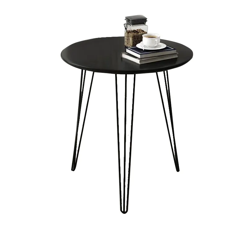 Nordic Nesting Round End Schwarze Couch tische Side Snack <span class=keywords><strong>Wohnzimmer</strong></span>