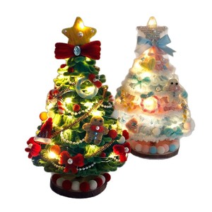 Decorazione Natalizia a Forma di Bastoncino Intrecciato, Ornamenti Piccoli da Appendere o da Tavolo, Fatti a Mano, Fai-da-Te, in Peluche, Vendita all'Ingrosso dalla Cina - Product Image 5