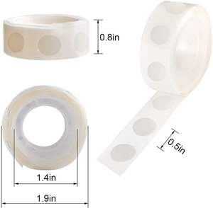 NEw 100pcs Glue Point Clear <b>Balloon</b> Glue Dot Removable Adhesive Dots Double Sided Dots of Glue Party Wedding Decor Accessories - Product Image 5