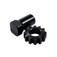 Pièces isolantes électriques usinées noires Hengfeng, résistantes aux hautes températures, résistance à la traction de 320 MPa, -40 à 250 °C (haute/basse température)