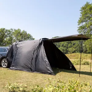 आउटडोर Glamping एसयूवी कार रियर शामियाना रियर Foldable तम्बू