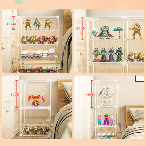 Toy <strong>Figure</strong> <strong>Display</strong> Cases Acrylic <strong>Action</strong> <strong>Figures</strong> <strong>Display</strong> case Acrylic <strong>Display</strong> case for Model Cars, <strong>Figures</strong>, Vari Combination Rack - Product Image 4