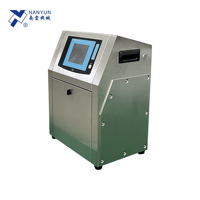Imprimante à jet d'encre continu industrielle de marque KGK pour gâteaux, café, aliments, sachets, boissons, bouteilles en plastique, machine d'impression d'étiquettes