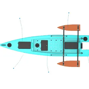 Fábrica Direta Preço Atraente Difícil Personalizar Pe Pequeno Barco De Pesca Para Venda