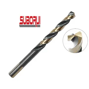 5/16 HSS Surface Treated Jobber Length Twist Drill Bit For Metal Drilling