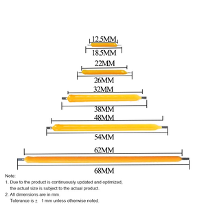 Đèn <span class=keywords><strong>Led</strong></span> Dây Tóc <span class=keywords><strong>Cob</strong></span> 3V 12V 24V 38Mm 65Mm Tiết Kiệm Năng Lượng 360 Độ Cho Bóng Đèn <span class=keywords><strong>LED</strong></span> Dây Tóc <span class=keywords><strong>Cob</strong></span> - Product Image 5