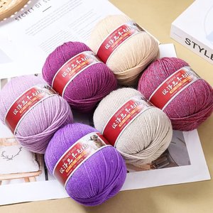 Bộ đồ handmade 100% len dệt jacquard gồm áo len, mũ móc len, len sợi trung bình thô, họa tiết nhuộm đầy đủ, tự làm - Product Image 6