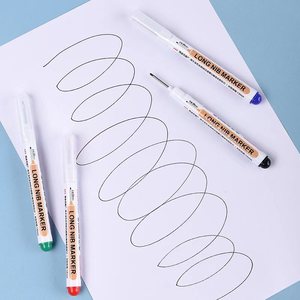 Ensemble de stylos marqueurs de charpentier personnalisés pour la construction à pointe profonde de 20mm et 30mm de long pour le travail du bois - Product Image 3
