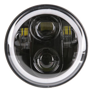 Faro de 5,75 pulgadas para motocicleta, luz Led <span class=keywords><strong>Rogue</strong></span> para explorador indio, piezas Bobber para Moto - Product Image 2