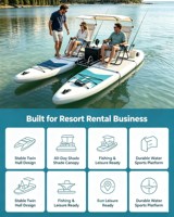 Bateau pneumatique de pêche et de loisirs le plus vendu, léger, durable, stable, en PVC, pour la famille, idéal pour la dérive aquatique