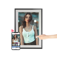 OEM 10 "pulgadas marco de fotos digital con Wifi, HD Pantalla de imágenes y vídeos de gran tamaño marco de fotos digital fabricante de fábrica