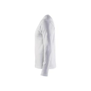 BLAKLADER - 331410321000XL <b>T</b>-<b>shirt</b> <b>long</b> <b>sleeved</b> <b>White</b> - EAN 7330509255186 WORK <b>T</b>-<b>SHIRTS</b> AND POLO <b>SHIRTS</b> - Product Image 4