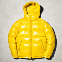 Veste d'hiver en duvet pour homme DCY, vestes matelassées réversibles, veste longue matelassée pour homme, logo personnalisé