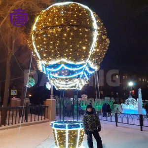 Colorful Hot Air Balloon Christmas LED <b>Light</b> for Outdoor Festival Park Garden Plaza and Holiday Landscape Decoration - Product Image 3
