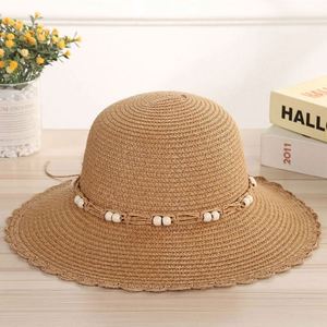Nuevo Sombrero de Paja de Verano Tejido con Tecnología Warp, Natural y Transpirable para Mujer - Ideal para Playa, Deportes al Aire Libre y Uso Casual - Product Image 4