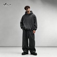 Sudadera con Capucha Unisex de Terciopelo Lavado a la Nieve 355G, Teñida en Prenda, Hombro Caído Holgado, Soporte para Impresión Digital y Bordado Personalizado