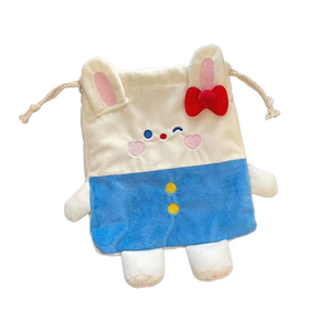 2025 nueva llegada personaje de dibujos animados lindo Kawaii bolsa <span class=keywords><strong>Pacha</strong></span> perro Capybara estilo Popular Animal relleno bolsa para mujeres niñas Peluches - Product Image 1