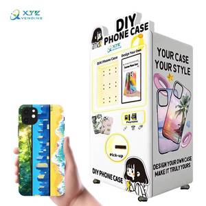 Distributeur automatique de coques de téléphone portable en libre-service avec gestion cloud SDK et services de paiement multiples, impression personnalisée DIY, service ODM - Product Image 1
