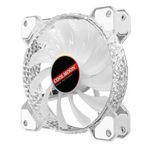 Ventilateurs de PC <span class=keywords><strong>RGB</strong></span> pour jeux <span class=keywords><strong>COOLMOON</strong></span>, support OEM, kit de ventilateurs de refroidissement pour boîtier d'ordinateur, silencieux, cadre en plastique de type diamant, ventilateur <span class=keywords><strong>RGB</strong></span> de 120 mm - Product Image 5