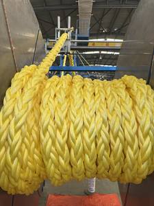 เชือกจอดเรือ ROPENET 8 เส้นใย PP สีเหลือง ขนาด 72 มม. ยาว 220 ม. สำหรับอุปกรณ์ทางทะเล - Product Image 1