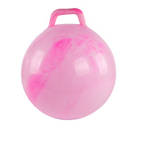 Ballon gonflable de saut avec poignée en plastique, jouet de saut Hippity Hop, unisexe, pour tous les âges, vente en gros