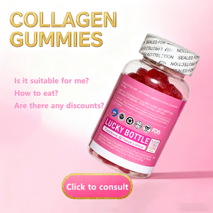 Meilleure Vente Complément Alimentaire Gummies Fraise Biotine Croissance Cheveux Collagène <span class=keywords><strong>Acide</strong></span> Hyaluronique 80 Gummies - Product Image 4