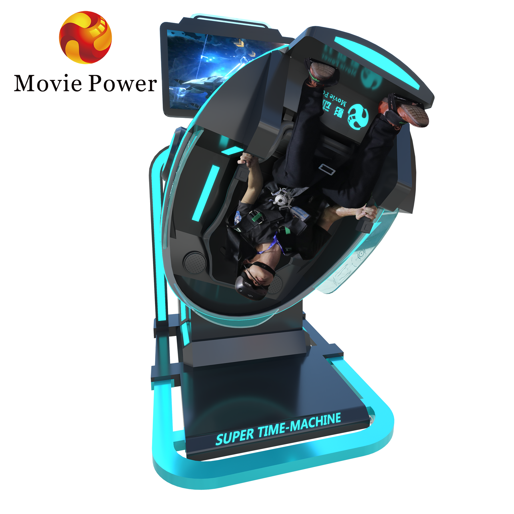 ORANGLES MoviePower 9D VR 360 Simulator Machine | VR Game Equipment for Arcades, Shopping Malls & Family Entertainment Centers – 360° Motion VR (Kuwait) - detailed closeup view - illustrating benefits - Image 3 of 6 | created for all | Shop MoviePower 9D VR 360 Simulator Machine | VR Game Equipment for Arcades, Shopping Malls & Family Entertainment Centers – 360° Motion VR (Kuwait) North Carolina | Free Shipping ORANGLES