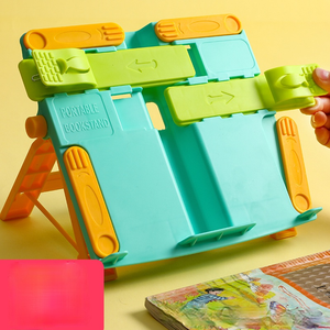 Soporte de Lectura Plegable de Plástico Creativo para Niños, Sujeta Libros para Estudiantes, Material Escolar para Profesores - Product Image 4