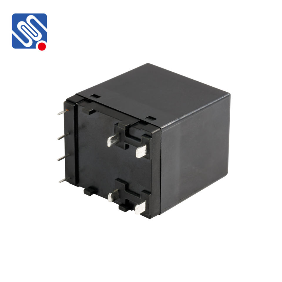 Meishuo ME108 Miniature 8-Pin Automotive Power Relay 40A Switching Capability for New Energy Vehicles 12VDC 24VDC Sealed PCB